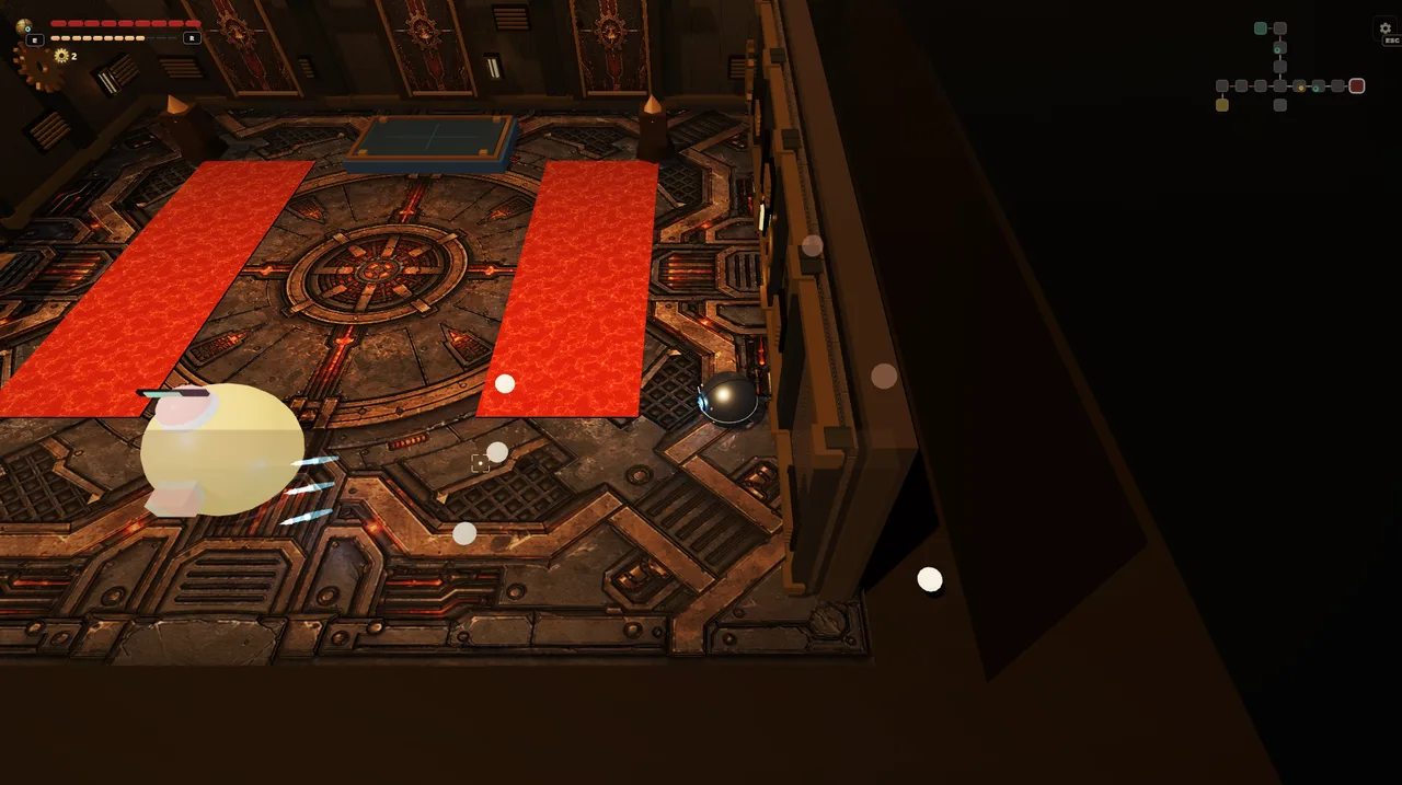 Orb Knight boss arena screenshot